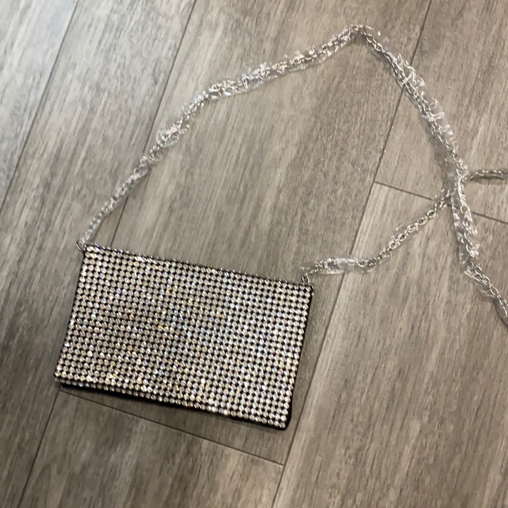 Cute glitzy bag never used
